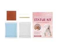 Polvere di Resina per Stampaggio,100g Indurimento Veloce e Facile Miscelazione | Kit di Polvere di Riproduzione per Resina epossidica | per Scultura di Mani Principianti Coppie Famiglia Attività