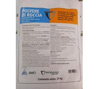 POLVERE DI ROCCIA - BIOGARD - BIO - CONF. 25KG