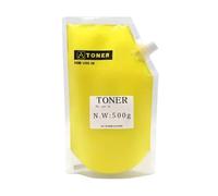Polvere di toner di ricarica da 500 g/pz, compatibile con Brother MFC-L3710CW L3750CDW MFC-9130CW 9140CDN 9330CDW 9340CDW MFC-L3770CDW(Yellow-500g)