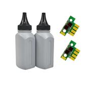 Polvere Di Toner Nero 2 Pezzi Con 2 Chip Compatibile Con Lexmark CS317 CS317dn CS417 Dn CS517 CX317 CX417 CX417de CX517 Reset