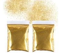 Polvere Glitterata 100g,Polvere Glitterata Dorata, Paillettes Polvere,Brillanti Glitter per Unghie,per Resina Epossidica,Manicure,Musica Festival