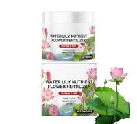 Polvere nutriente di ninnicio d'acqua - alimentazione delle piante acquatiche, potenziatore di fioritura | 200 g di granuli ecologici con miscela di concentrato solubile, fertilizzante per stagno da g