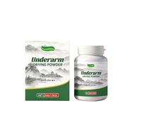 Polvere per ascelle secche 24 ore, 50 g di polvere vegetale senza talco, freschezza e comfort a lunga durata, blocca efficacemente il sudore e deodora, delicata sulla pelle