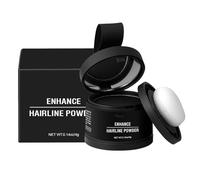 Polvere per attaccatura dei capelli - Ombra immediata - Concealer di setole grigie | Uso radicale e correttore grigio con applicatore | Polvere per ombra per capelli durevole per diradamento, radici