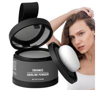 Polvere per attaccatura dei capelli, per donne, Root Cover Up con applicatore | Correttore impermeabile, durevole e grigio per un maggiore volume di capelli per una pienezza istantanea, uomini e donne