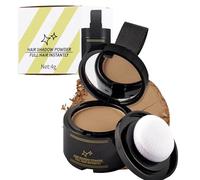 Polvere per attaccatura dei capelli, resistente al sudore, in polvere, per ritoccare le radici, per riparare le radici dei capelli, per riparare i capelli, copertura dei capelli grigi, polvere