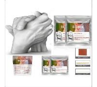 Polvere per calchi di mani di coppia, materiale per realizzare stampi 3D di piedi e mani di bambini, regalo ideale per San Valentino per adolescenti, adulti, coppie e amici per creare ricordi preziosi