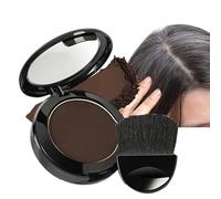 Polvere per capelli da donna - Polvere di copertura dei capelli multifunzione con applicatore e specchio, radice leggera nascosta per le donne del nonno nonna immediatamente più spessa