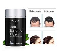Polvere per capelli densificante, polvere di fibra di capelli neri,Fibra per capelli capelli Loss Concealer professionale Densificatore di capelli in fibra spray per aumentare il volume dei capelli