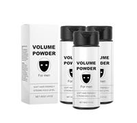 Polvere per capelli per uomini, naturale per volume e consistenza, facile da applicare, forte tenuta senza residui, stile maschile tutto il giorno, per acconciature da uomo (40 G, 3 pezzi)