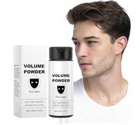 Polvere per capelli per uomini, naturale per volume e consistenza, facile da applicare, forte tenuta senza residui, stile maschile tutto il giorno, per acconciature da uomo (40 G, 1 pezzo)