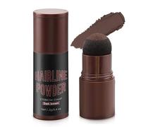 Polvere per Capelli Polvere di Radice Polvere per Coprire l'ombra dei Capelli Capelli Sparsi Premium per Infoltire i Capelli Ispessimento dei Capelli in Polvere per Capelli in Fibra (Marrone Scuro)