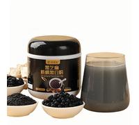 Polvere per La Colazione Sostituto Del Pasto Cura Dello Stomaco Tè Originale Cinese Cibo Verde Antico Metodo Di Macinazione Naturale in Polvere Di Cereali (300g Pasta di sesamo nero e fagioli neri)