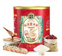 Polvere per La Colazione Sostituto Del Pasto Cura Dello Stomaco Tè Originale Cinese Cibo Verde Antico Metodo Di Macinazione Naturale in Polvere Di Cereali (320g Farina di fagioli rossi e orzo)