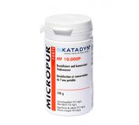 Polvere per la disinfezione dell'acqua potabile katadyn micropur forte mf 10000p 100 g