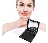 Polvere per l'attaccatura dei capelli, Polvere per ritocchi per la copertura dei capelli grigio ombra per capelli diradati per le donne Polvere per ritocchi della radice dei (Nero)