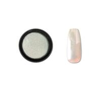 Polvere per Nail Art metallica colorata Ice White Moonlight Chrome Beautynails 2Gr