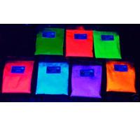 Polvere Pigmento Fluorescente UV In Glow 7 Colori