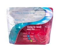 Polvere portatile per WC, confezione da 30 solidificanti per pipì, gel liquido per rifiuti, neutralizzatore di odori ad azione rapida, formula ecologica a prova di perdite, bustine bianche, per viaggi