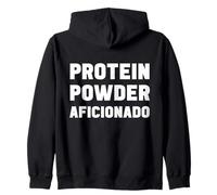 Polvere proteica Aficionado Supplemento Specialista Venditore Palestra Felpa con Cappuccio