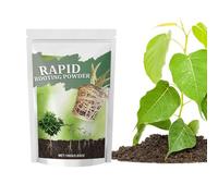 Polvere Radicante per Talee, Stimolante Organico per Crescita, Promuove Lo Sviluppo Delle Radici Per Piante Da Interno Ed Esterno