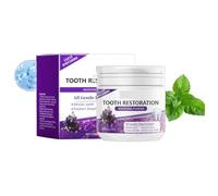 Polvere Sbiancante for Denti Viola, Riduce le Macchie Superficiali Dei Denti, Esalta Il Fascino di Un Sorriso Più Bianco, Freschezza a Lunga Durata, Migliora Il Bianco Dei Denti(4pcs)