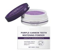 Polvere Sbiancante for Denti Viola, Schiarisce le Macchie Superficiali, Dona Una Freschezza Duratura, Mantiene le Gengive Sane E Migliora I Risultati Della Cura Orale(3pcs)