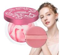 Polvere Viso Opacizzante - Polvere Fissante Opacizzante | Correttore Fondotinta Resistente all'Acqua Copertura Integrale per Occhiaie Pelle Grassa e Trucco Nomade Viaggi
