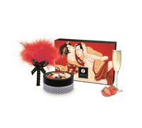 Shunga Edible Massage Powder Kit Strawberry