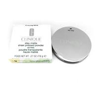 Clinique Stay-Matte Sheer Pressed Powder cipria priva di oli 7,6 g - Stay Honey Stay Honey