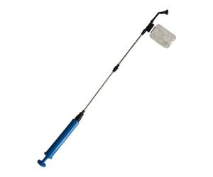 Polverizzatore Spruzzatore Anteriore e Viente - Pompa Aria Regolabile Terra Di Diato, Asta Acciaio Inossidabile, Serbatoio Trasparente, Applicatore Manuale per Interni Esterni Serre Fiori Verdure