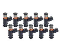 Polverizzatori 10 Pezzi X Iniettore Carburante IWP022 805000348303 021906031D FJ573 M739 4J1612 Per VW Per Golf Per Jetta 1999-02 Per EuroVan 1997 1999-2000 Iniettore Benzina