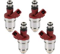 Polverizzatori 4 Pezzi Iniettore Carburante Per Nissan Per Pick-up 1990-1995 D21 2.4L I4 16600-86G10 1660086G10 16600-86G00 1660086G00 Ricambio Auto Iniettore Benzina