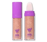 Polvo De Hadas Evidenziatore Polvere Stick Trucco, Fata Evidenziante Cipria Polvere, Naturale Scintilla Evidenziatore Trucco Cosmetico per il Viso Trucco Corpo (Gold)