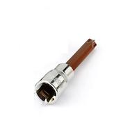 POLXLMOFXO 1/2 Torx Bit Socket 1pcs S2 Adattatore bit a stella for spanciatore a cricchetto a T20 T25 T27 T30 T40 T50 T55(T40-100mm length)