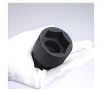 POLXLMOFXO 3/4 "Inch. Cr-mo. Presa d'impatto Dufficienza pesanti 17mm 18mm 19mm 21mm 22mm 24mm 27mm 30mm 35mm 38mm 41mm 46mm Hex Black Air Suttosets(34mm)