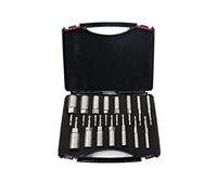 POLXLMOFXO 5,5-19 mm Adattatore for presa d'urto 80mm Lunghezza Profuga Deeden Driver Set for utensili elettrici 6.35mm rapido HEX SHINK(15pcs with case)