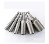 POLXLMOFXO 5,5-19 mm Adattatore for presa d'urto 80mm Lunghezza Profuga Deeden Driver Set for utensili elettrici 6.35mm rapido HEX SHINK(6pcs(6-17mm))