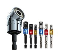 POLXLMOFXO 7psc.it Impact Grade Driver Socket Adapter SET HEX SHANK DATE DATORE DRIVER POWER BIT(Ordinary)