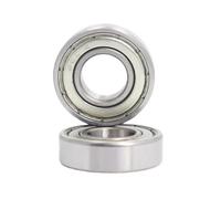 POLXLMOFXO Cuscinetto dell'albero della forcella anteriore for sedia a rotelle 6001/12.7 ID 0.5 pollici 2 pezzi 12.7x28x8 mm Accessori for sedie a 6001 ruota di pressione
