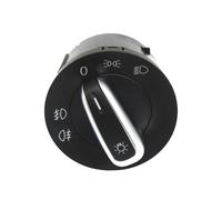POLXLMOFXO Misura for Volkswagen Passat B5 B6 Polo Touran Bora CC for VW Golf 4 MK5 Caddy Jetta Auto Faro Interruttore di Controllo fendinebbia Interruttori(5ND941431A)