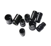 POLXLMOFXO Set da 9 pezzi 1/2 pollice Jackhammer Socket Kammer Hex Head 8-1 6mm Chiave elettrica a manica corta pneumatica