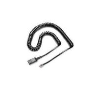Benertech Q02-P-QD Cavo W/ Muto Interruttore per Poly Hw-Series Cuffie Cisco IP
