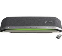 Poly - Altoparlante per conferenze Bluetooth Sync 40+ (Plantronics), per lavorare in modo flessibile - compatibile con PC/Mac tramite dongle BT600 e smartphone via Bluetooth, con Teams, Zoom e altro
