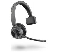 POLY - AUDIO - POLY Voyager 4310 UC Auricolare Wireless A Padiglione Ufficio USB tipo A Bluetooth Nero