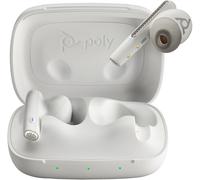 POLY Auricolari bianco sabbia Voyager Free 60 UC M Adattatore BT700 USB-C Custodia per ricarica di base