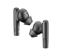 Poly Auricolari nerofumo Voyager Free 60 UC + Adattatore BT700 USB-A + Custodia