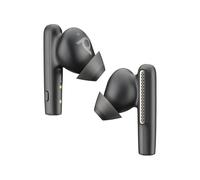 Poly Auricolari nerofumo Voyager Free 60 UC + Adattatore BT700 USB-A + Custodia