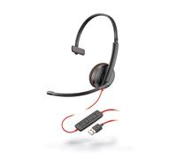 POLY Blackwire 3210 Cuffia cablata ad archetto per chiamate/musica USB Type-A Nero - Nouvo