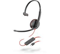 POLY Blackwire 3210 Cuffia cablata ad archetto per ufficio/centro chiamate USB Type-A - Nouvo